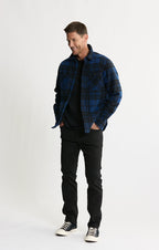 Sherpa Bonded Polar Fleece Shirt Jacket