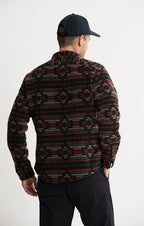 Sherpa Bonded Polar Fleece Shirt Jacket