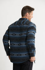 Unlined Wool Blend Overshirt