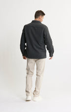 Thermal Lined Wool Blend Shirt Jacket