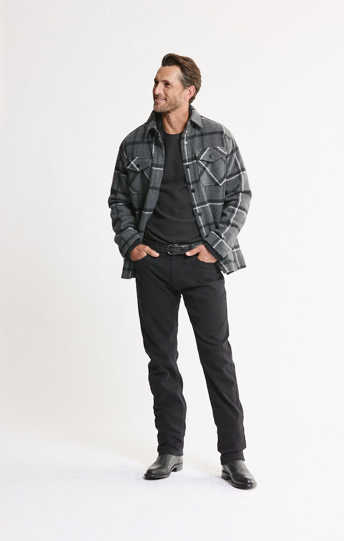 Sherpa Lined Wool Blend Jacket