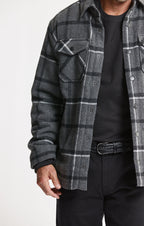 Sherpa Lined Wool Blend Jacket