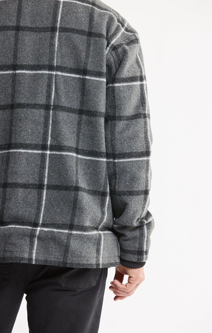 Sherpa Lined Wool Blend Jacket