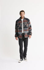 Sherpa Lined Wool Blend Jacket