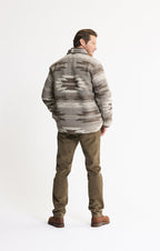 Sherpa Lined Wool Blend Jacket