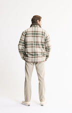 Sherpa Lined Wool Blend Jacket
