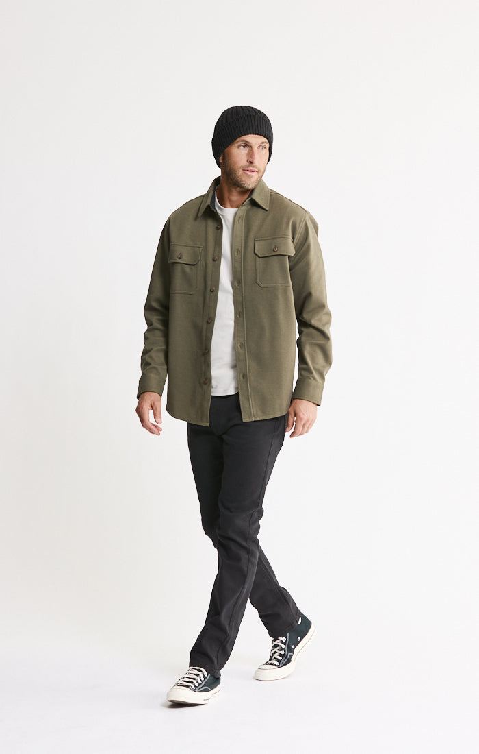 Brushed Twill Overshirt