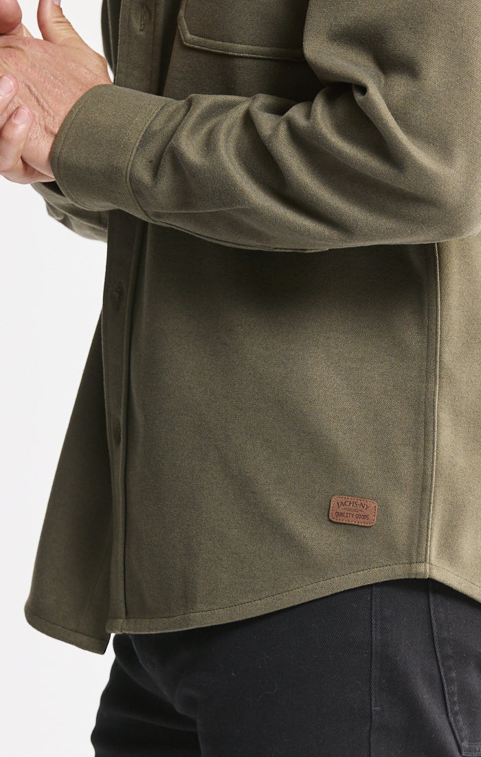 Brushed Twill Overshirt