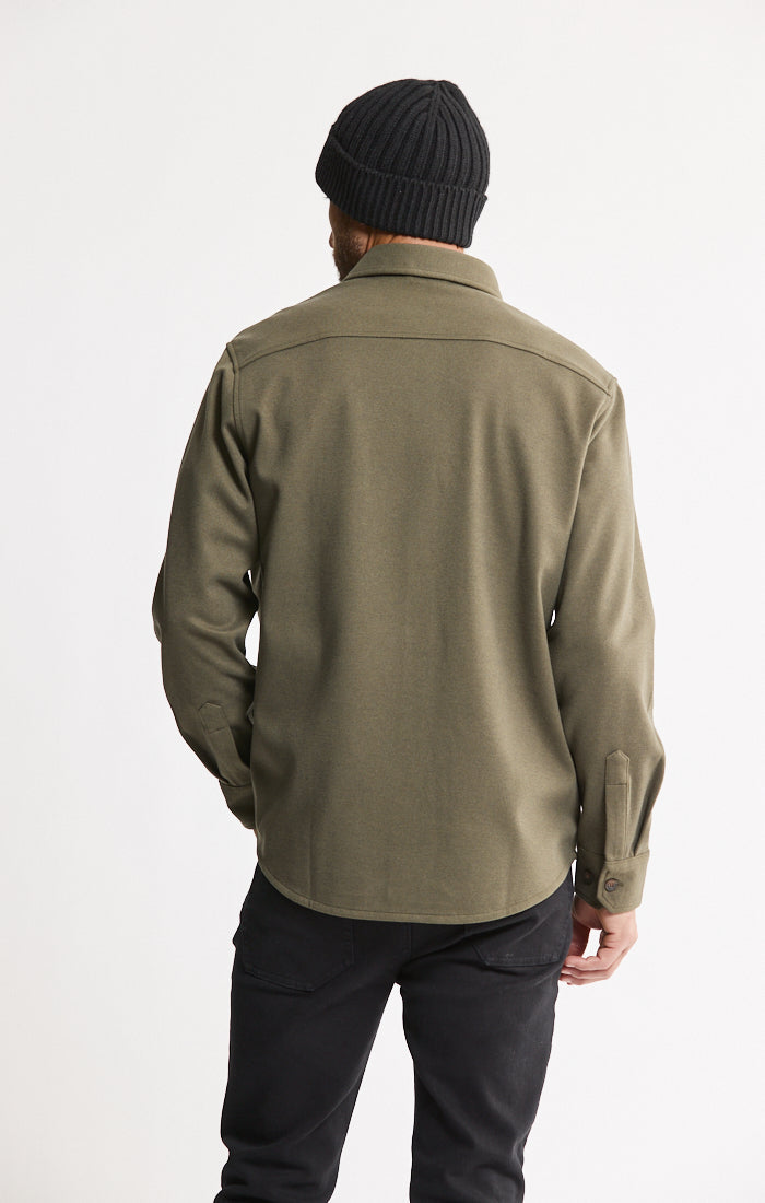 Brushed Twill Overshirt