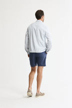 Linen Blend Zip Jacket