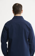 Cotton Silk Blend Overshirt