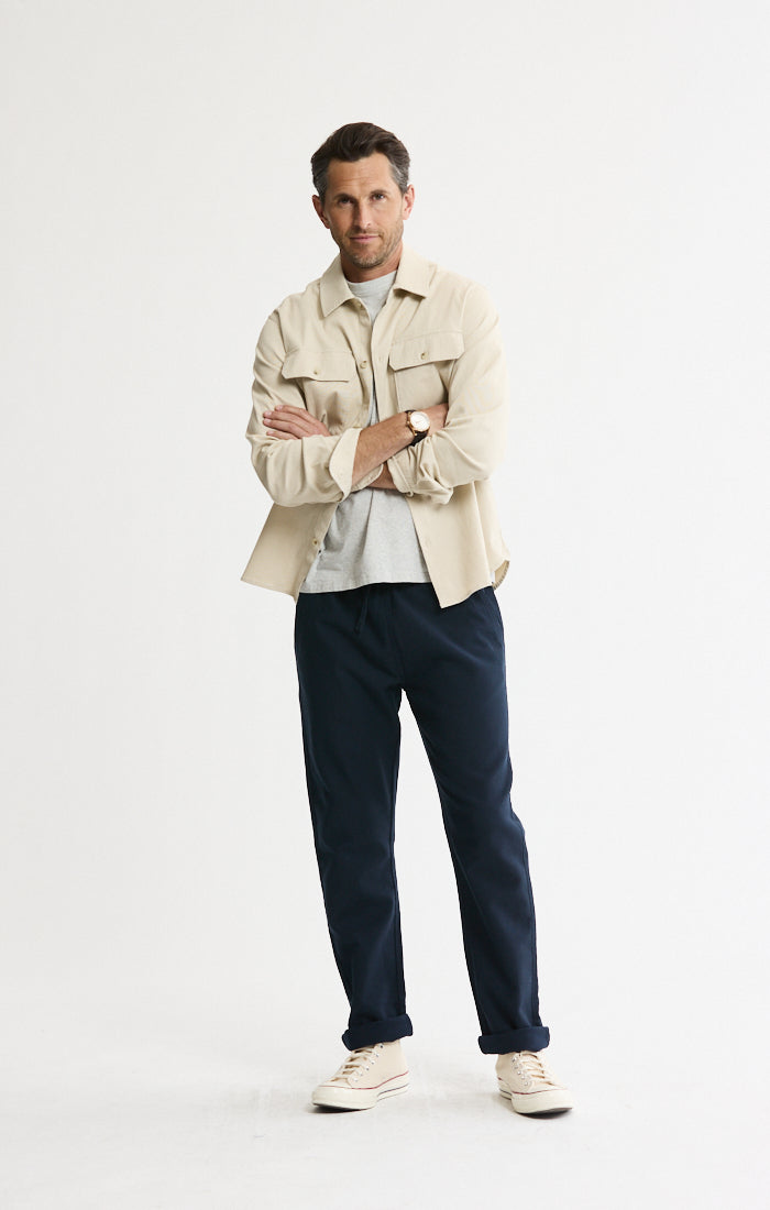Cotton Silk Blend Overshirt