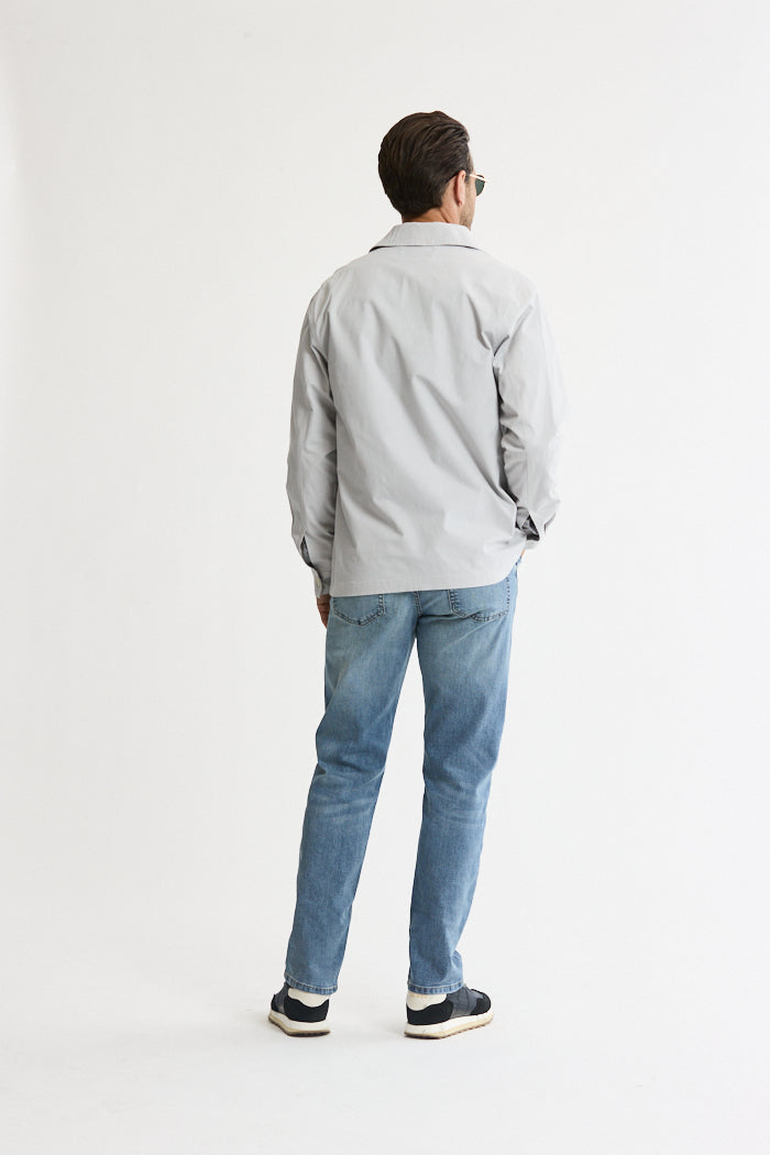 Stretch Utility Overshirt Jacket