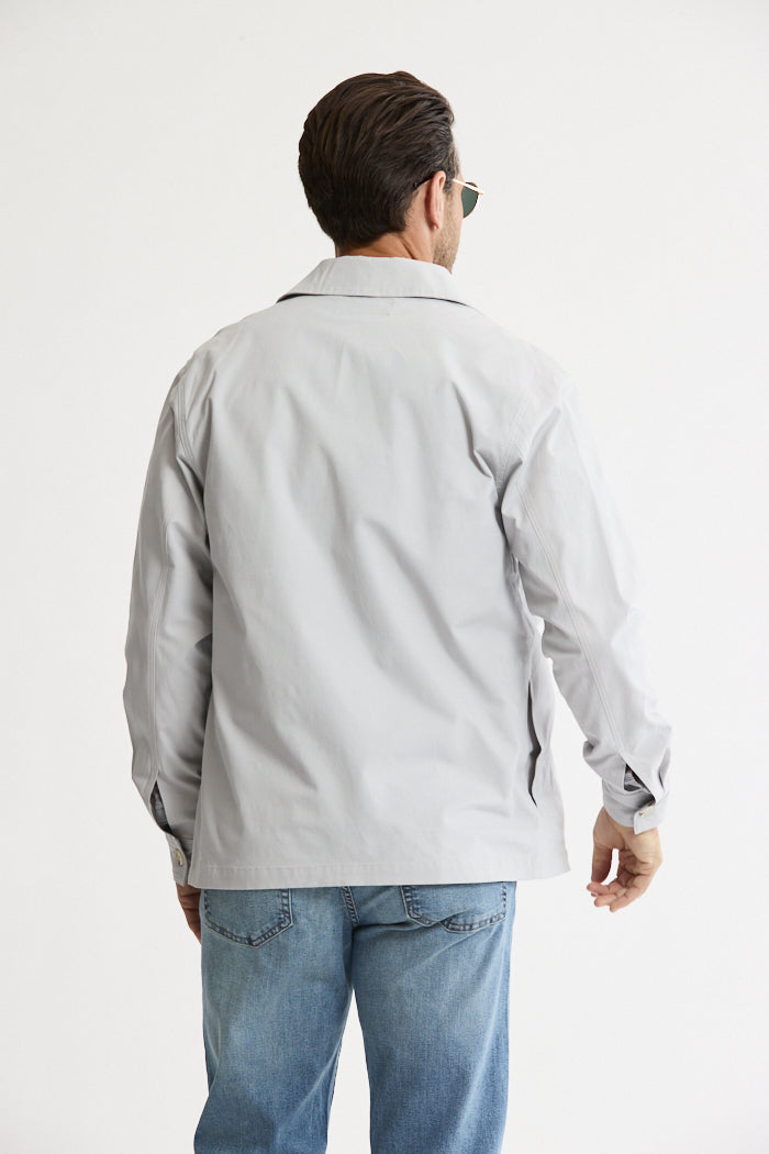 Stretch Utility Overshirt Jacket