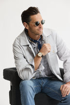 Stretch Utility Overshirt Jacket