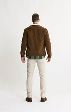Sherpa Lined Corduroy Trucker Jacket