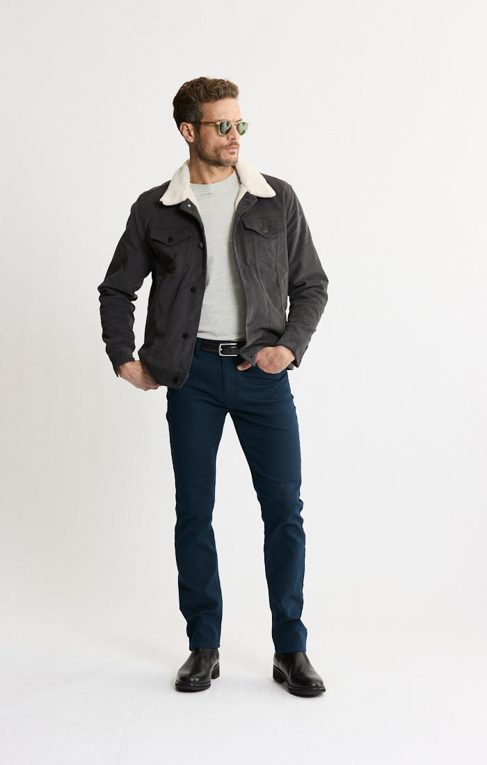 Sherpa Lined Corduroy Trucker Jacket