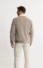 Sherpa Lined Corduroy Trucker Jacket