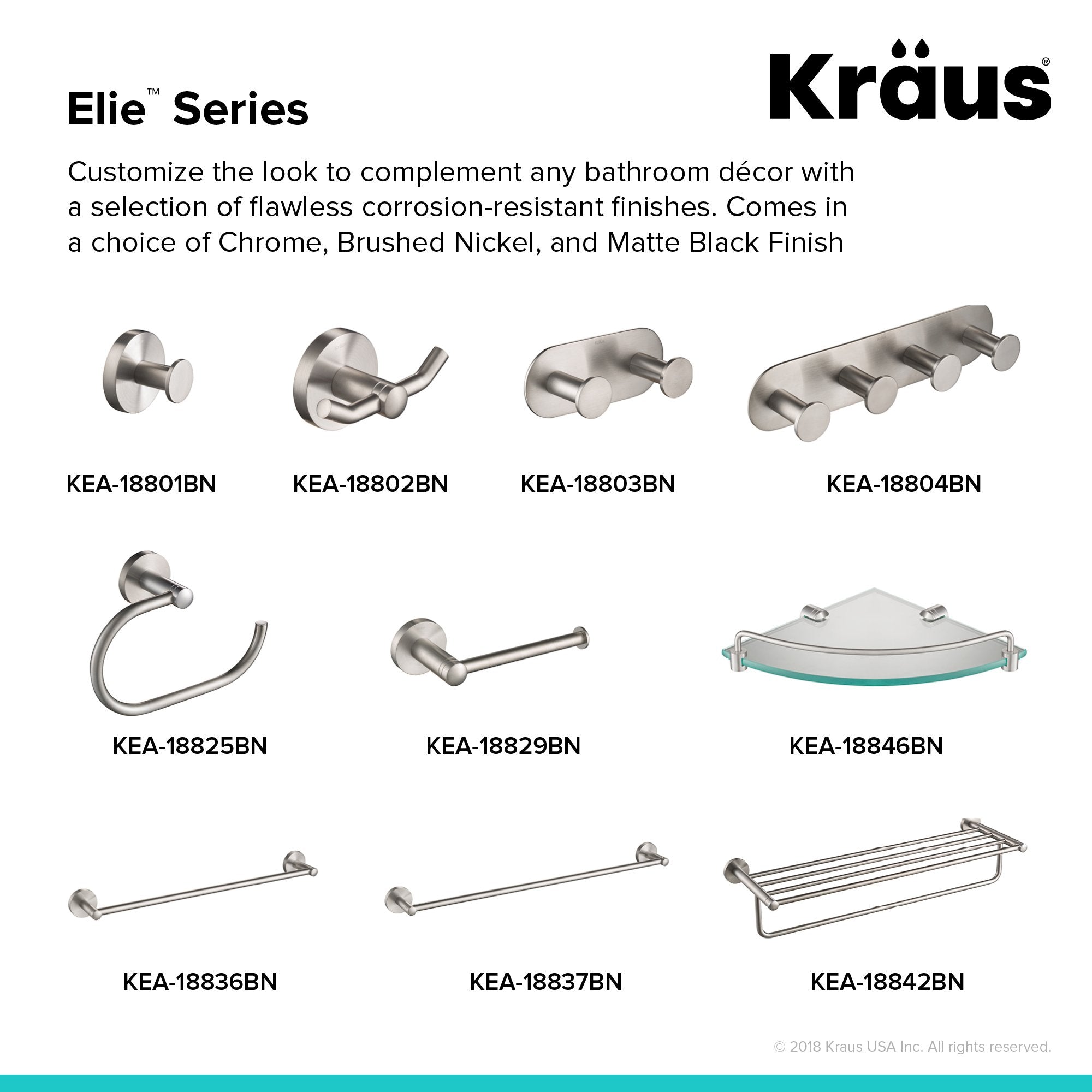 KRAUS Elie Bathroom Toilet Paper Holder