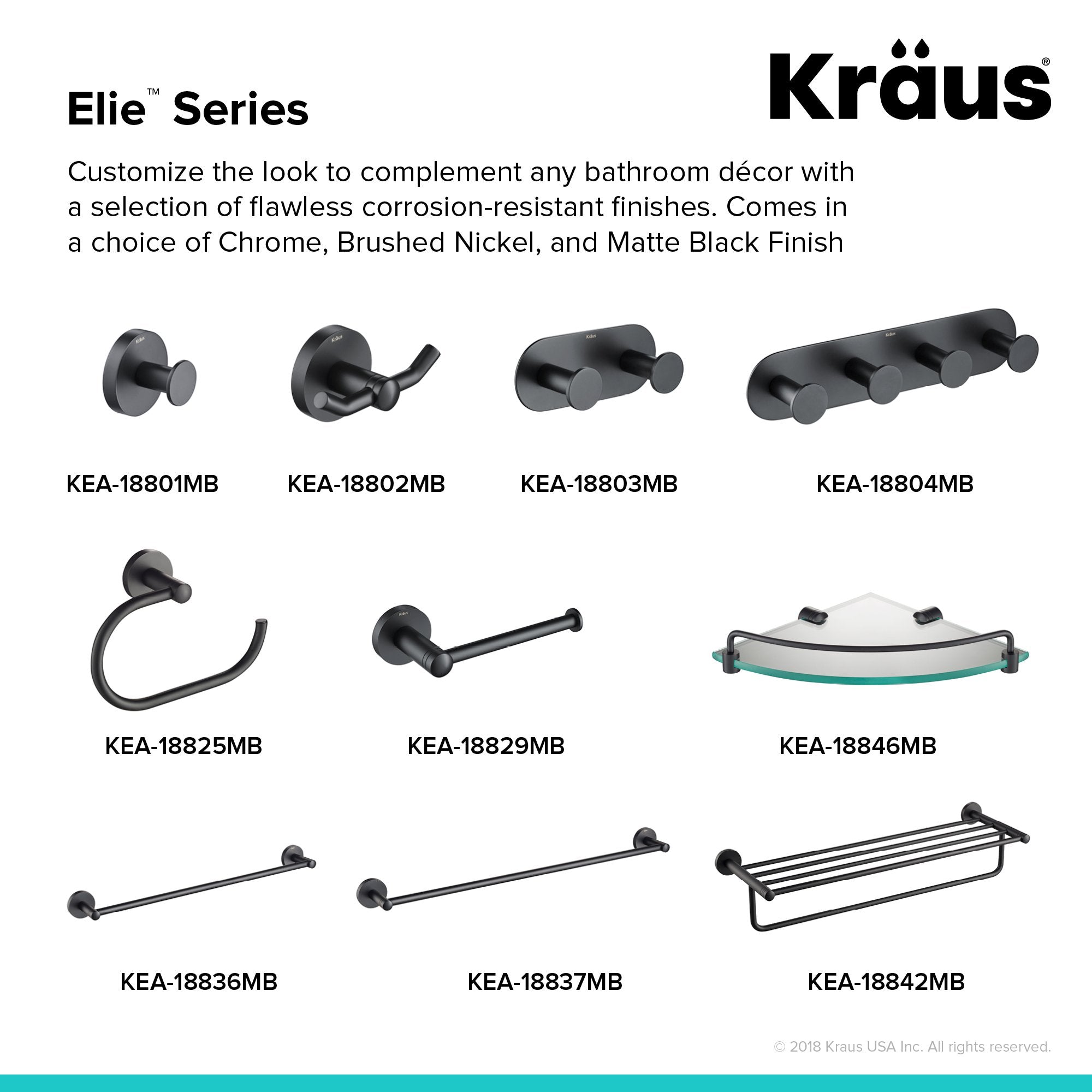 KRAUS Elie Bathroom Toilet Paper Holder