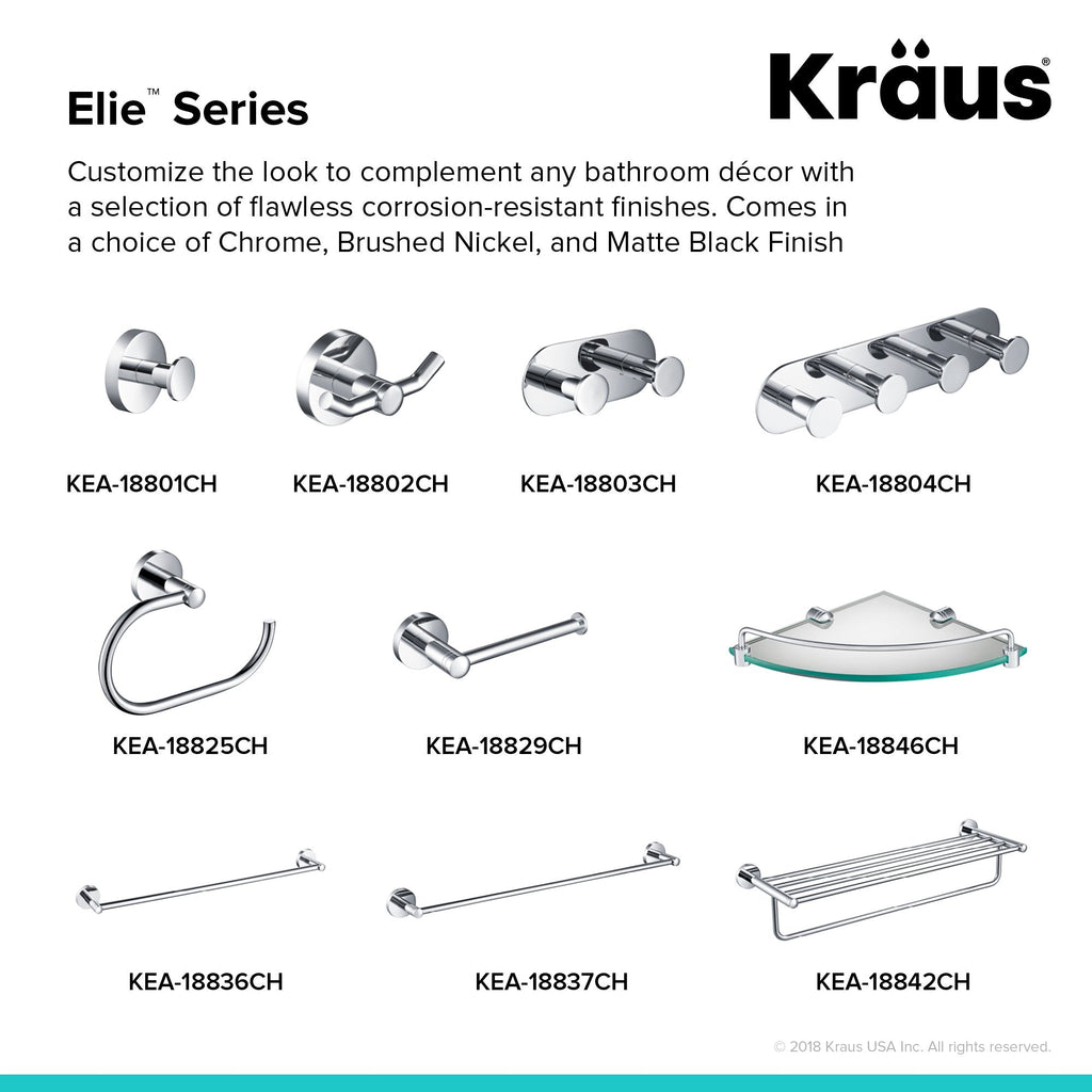 KRAUS Elie Bathroom Toilet Paper Holder