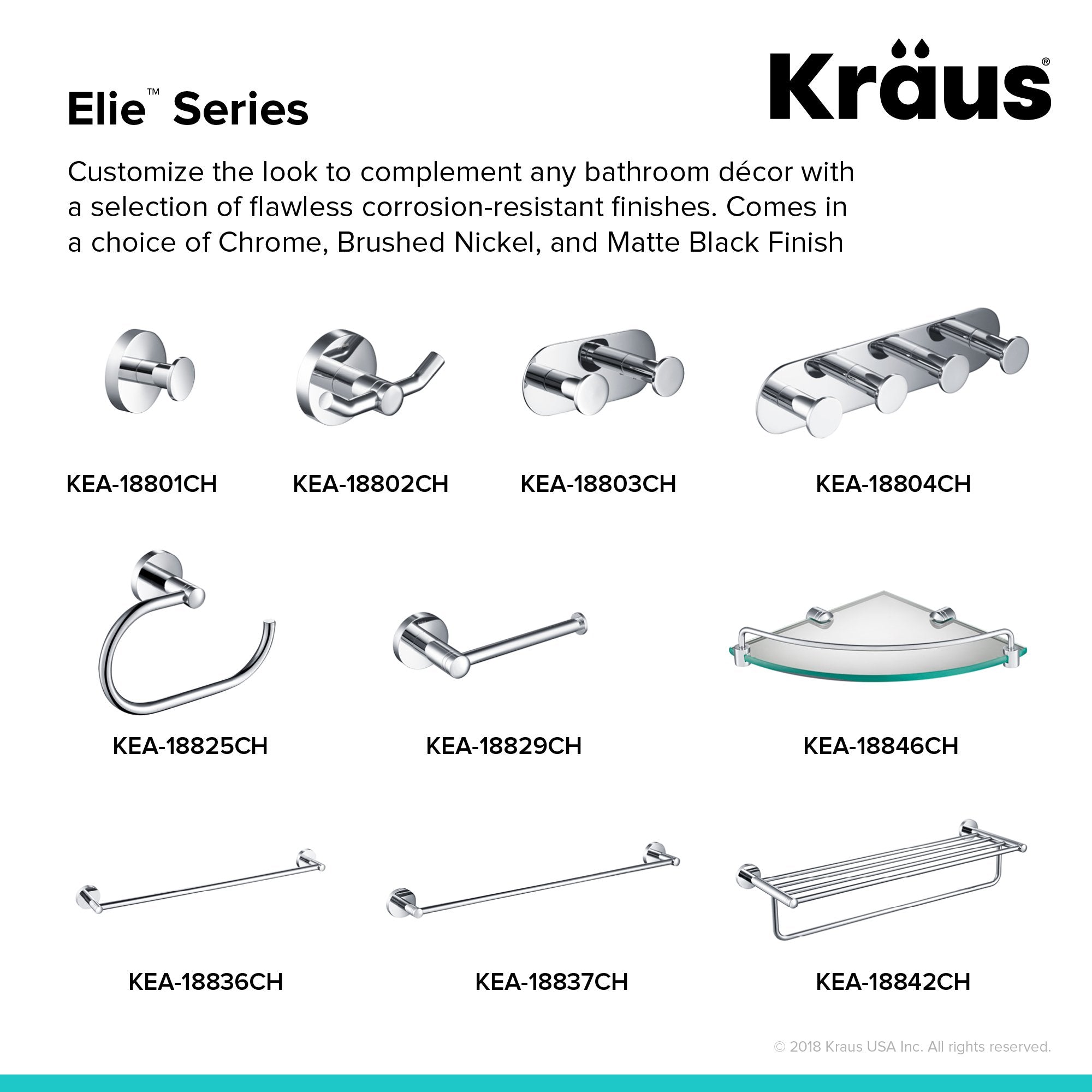 KRAUS Elie Bathroom Toilet Paper Holder