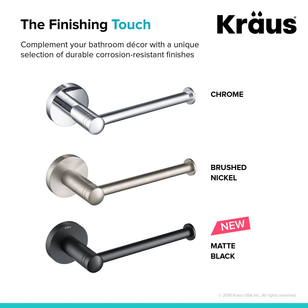 KRAUS Elie Bathroom Toilet Paper Holder