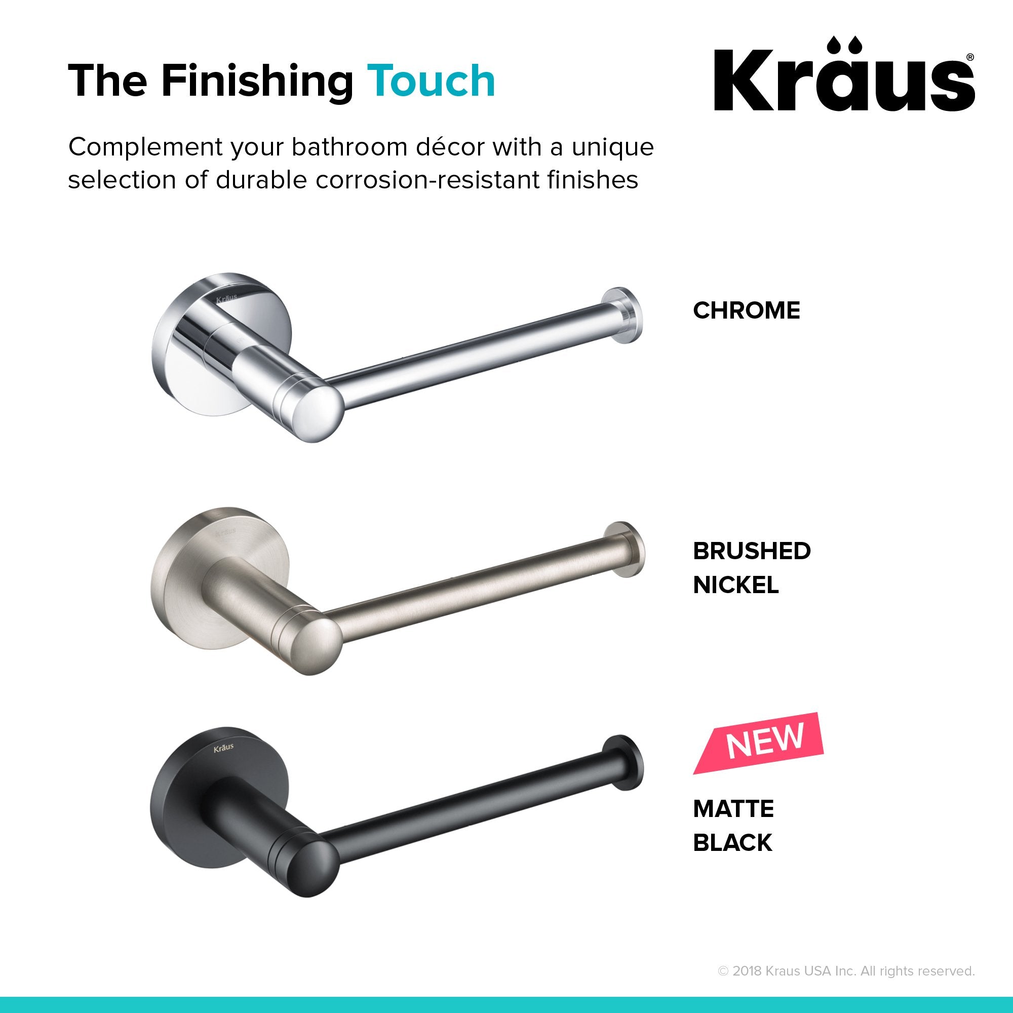 KRAUS Elie Bathroom Toilet Paper Holder