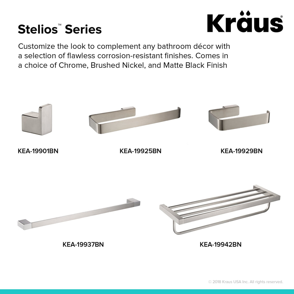KRAUS Stelios Bathroom Toilet Paper Holder