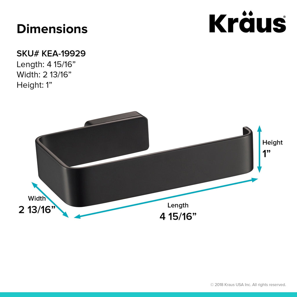 KRAUS Stelios Bathroom Toilet Paper Holder
