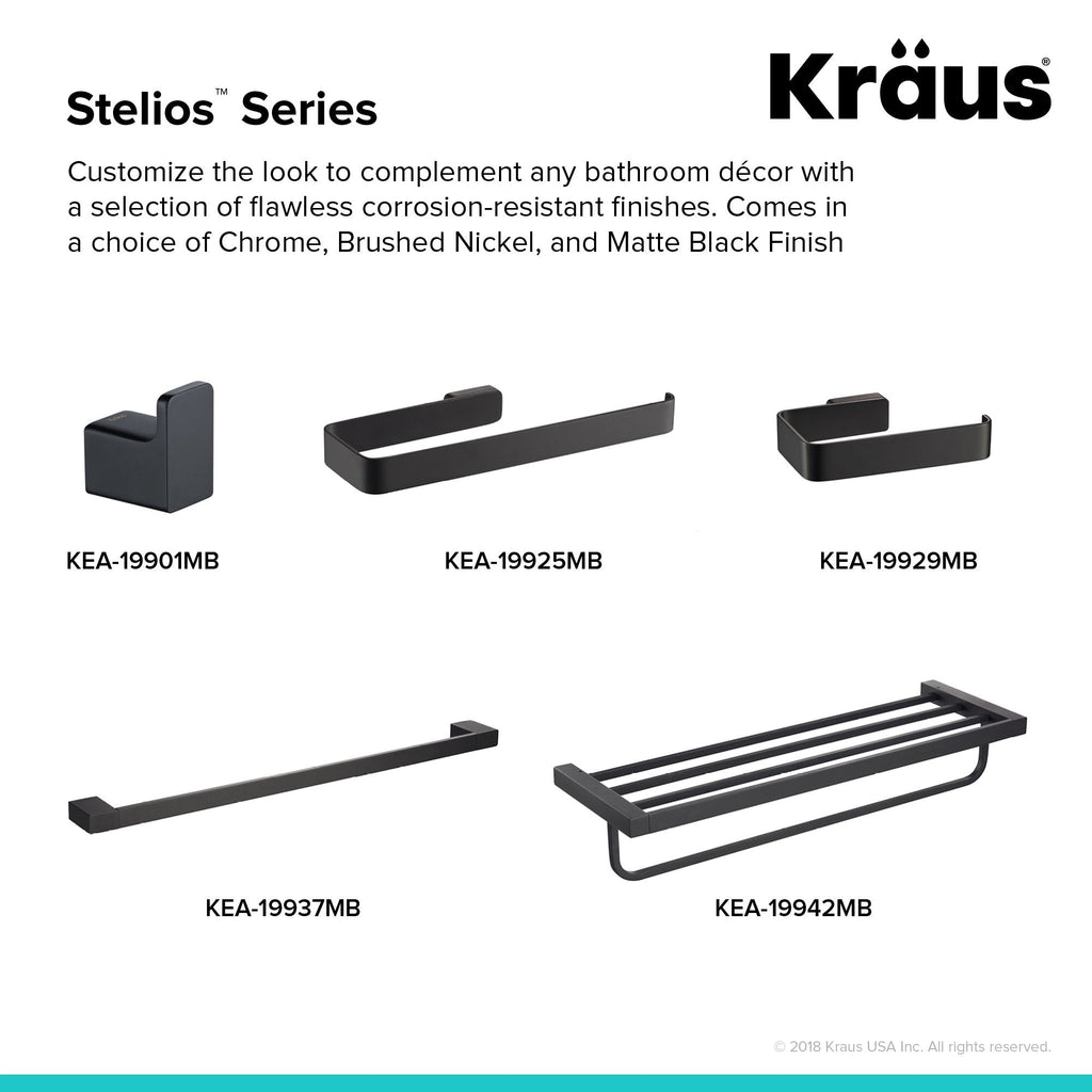 KRAUS Stelios Bathroom Toilet Paper Holder