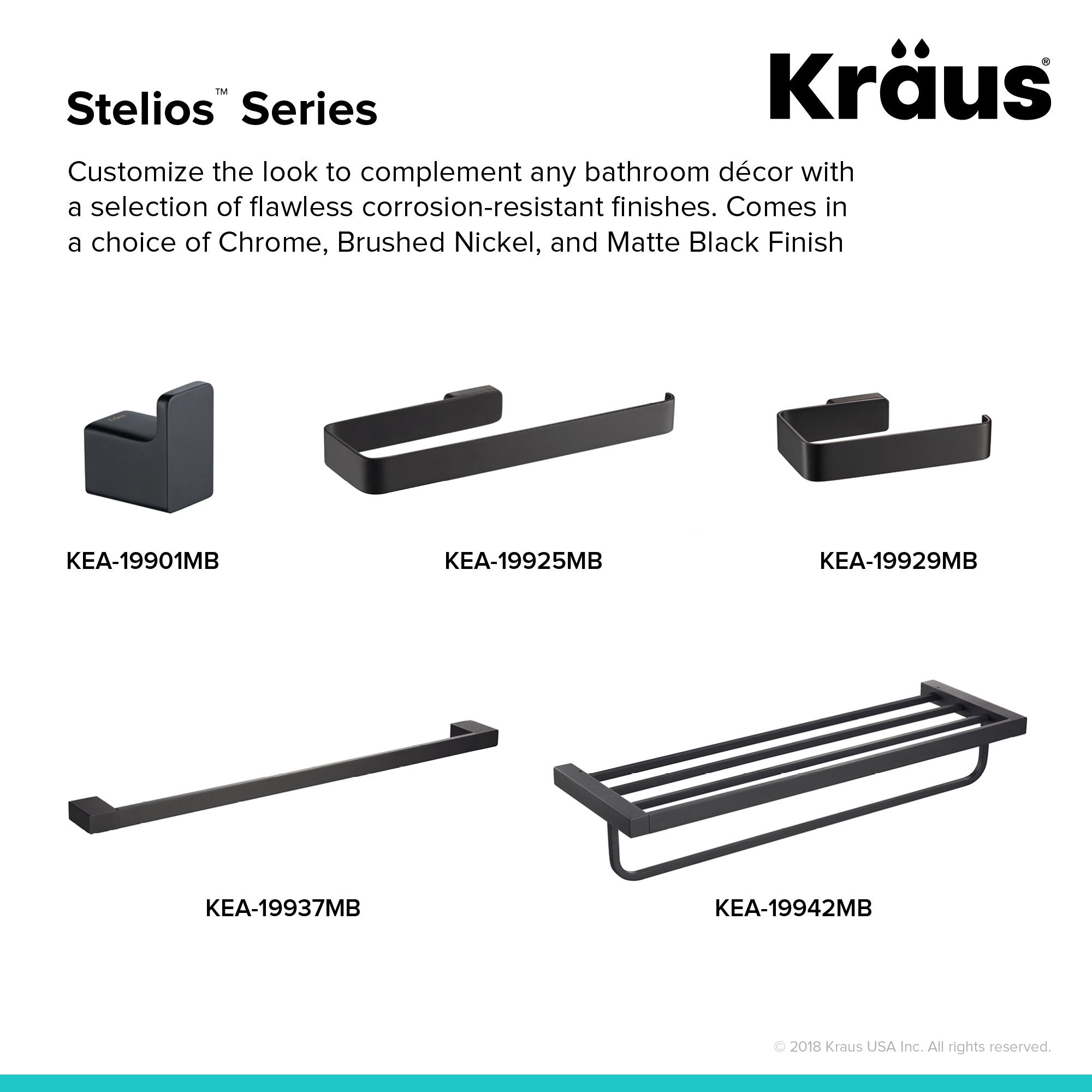 KRAUS Stelios Bathroom Toilet Paper Holder