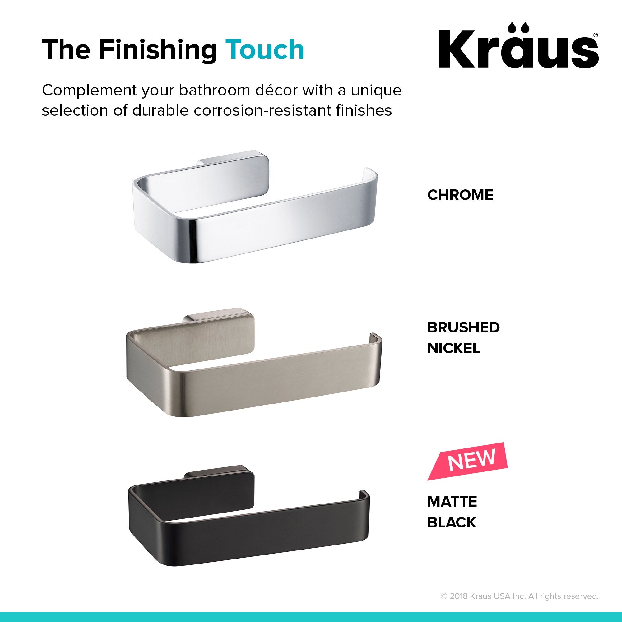 KRAUS Stelios Bathroom Toilet Paper Holder