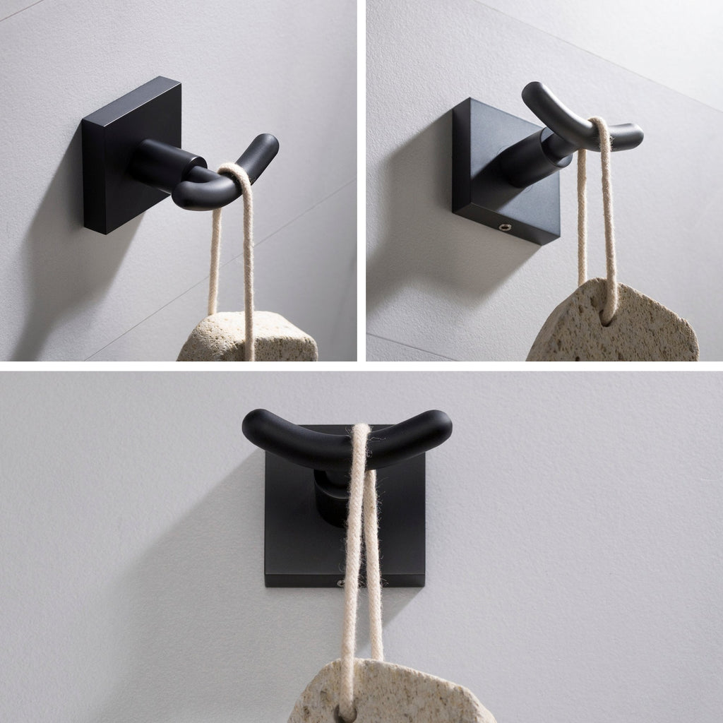 KRAUS Ventus Bathroom Robe and Towel Double Hook