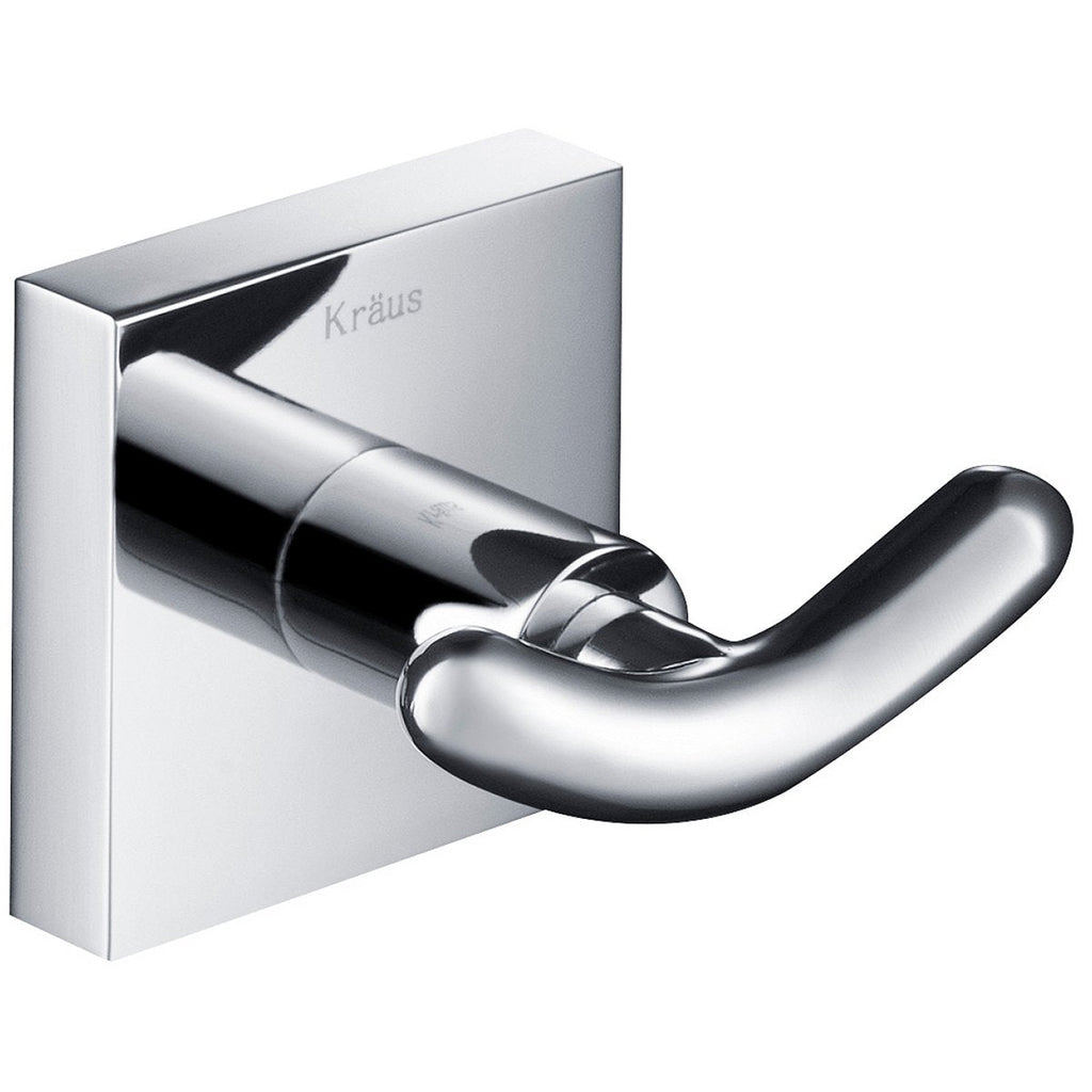 KRAUS Ventus Bathroom Robe and Towel Double Hook