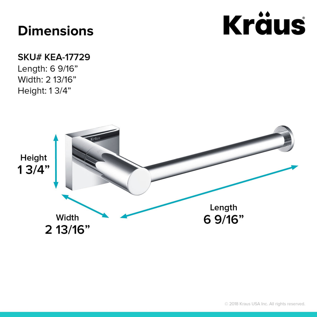 KRAUS Ventus Bathroom Toilet Paper Holder