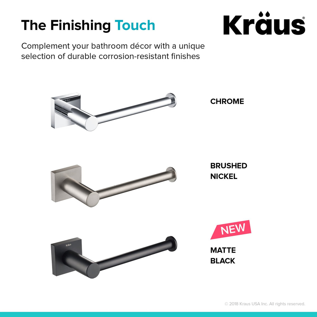 KRAUS Ventus Bathroom Toilet Paper Holder