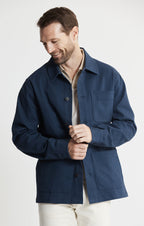 Brushed Bull Denim Chore Coat