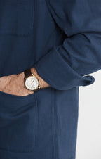 Brushed Bull Denim Chore Coat