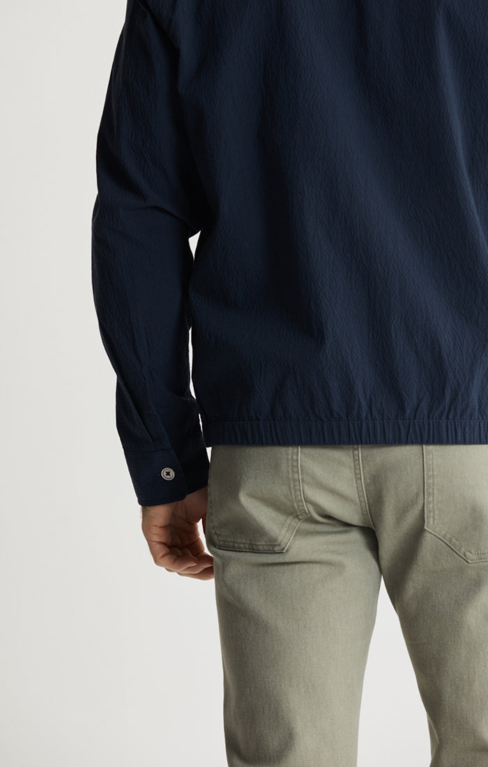 Charles Seersucker Full Zip Jacket