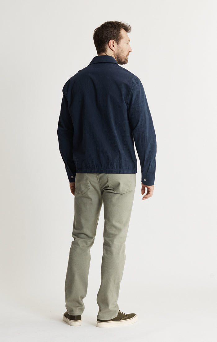 Charles Seersucker Full Zip Jacket