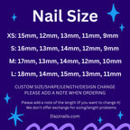Glitter Dream Handmade Press on Nails - Luxury Reusable Fingernails Z14