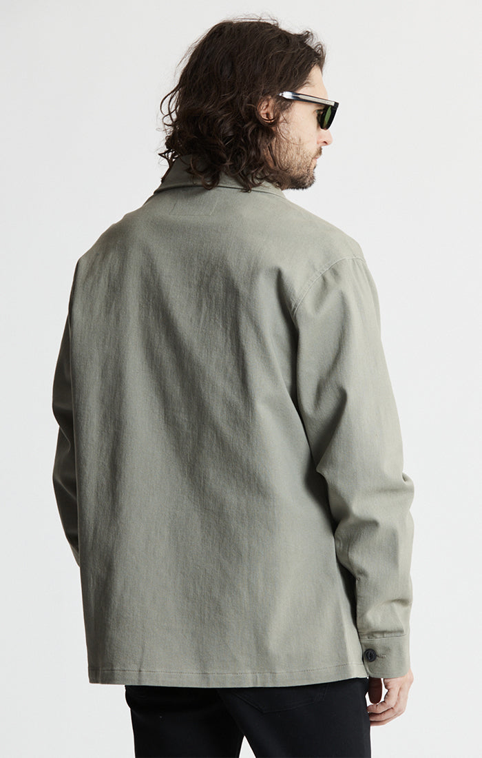 Brushed Bull Denim Chore Coat