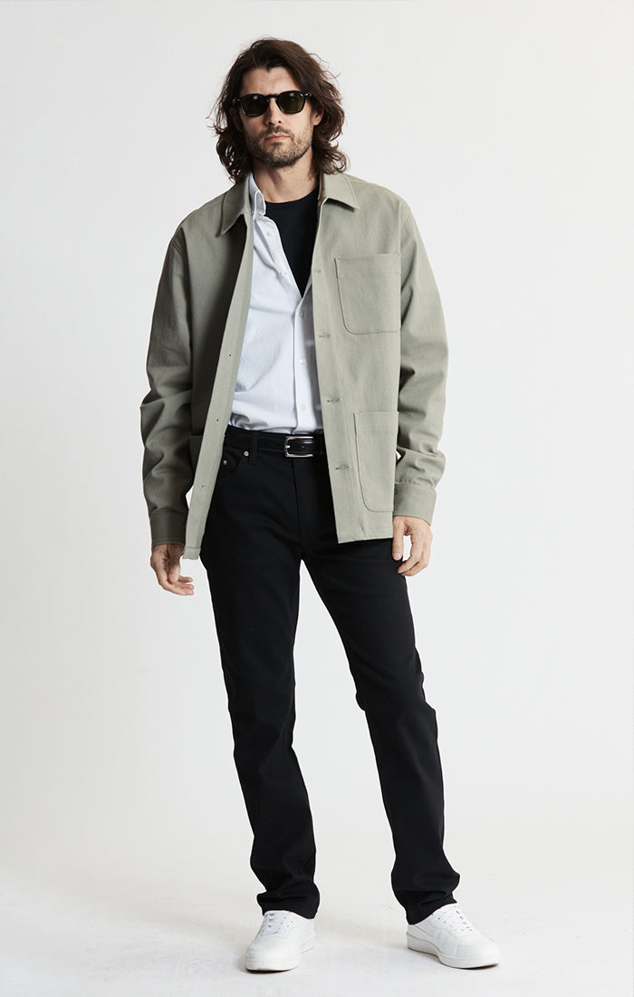 Brushed Bull Denim Chore Coat