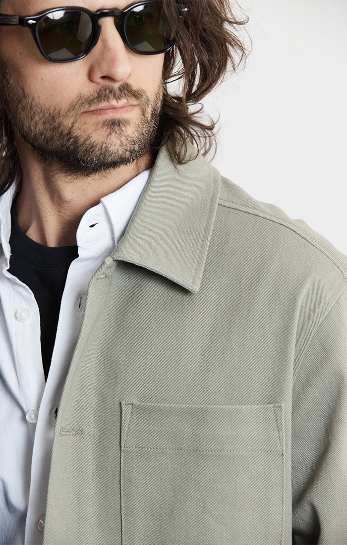 Brushed Bull Denim Chore Coat