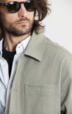 Brushed Bull Denim Chore Coat
