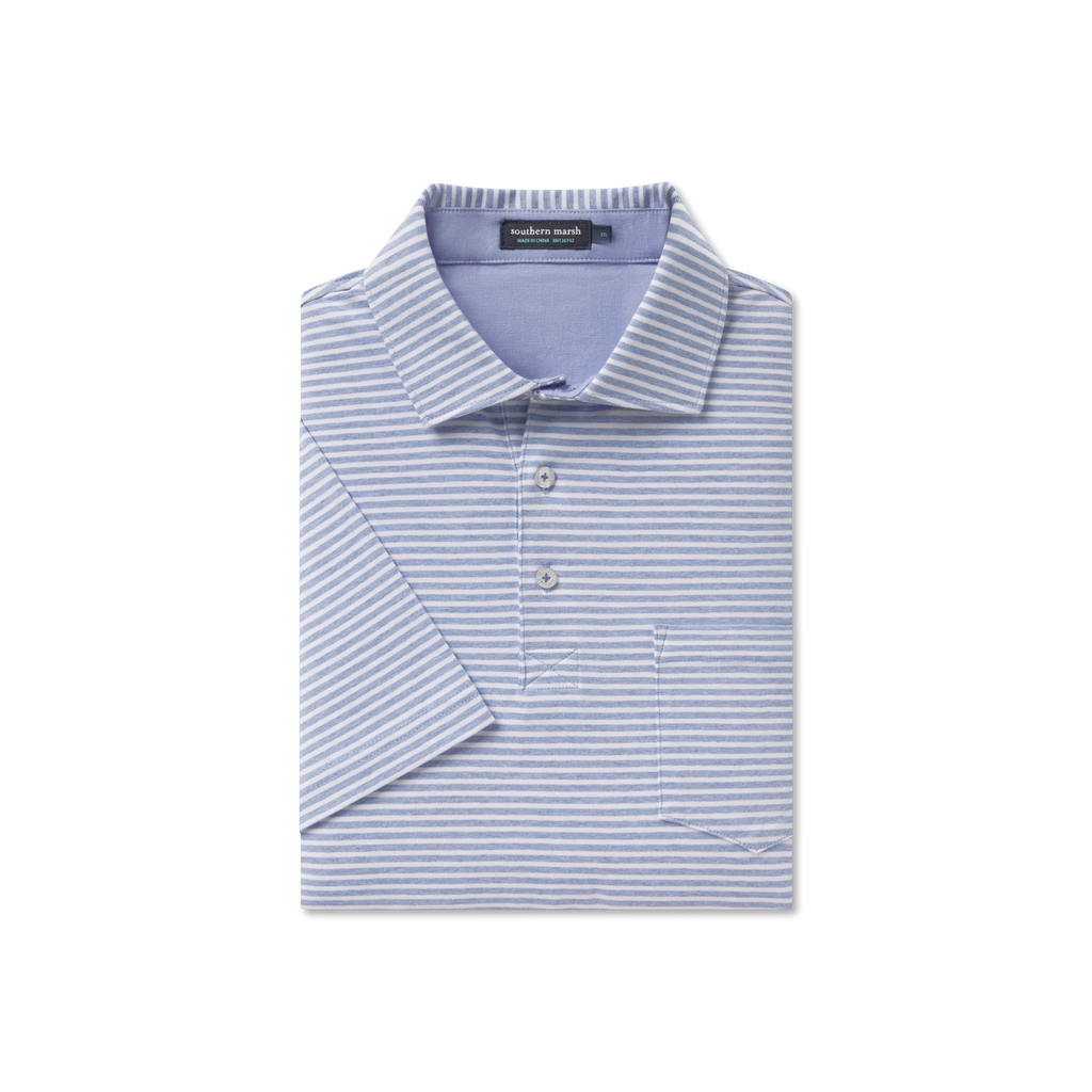 Nantucket Relaxed Polo - Stripe