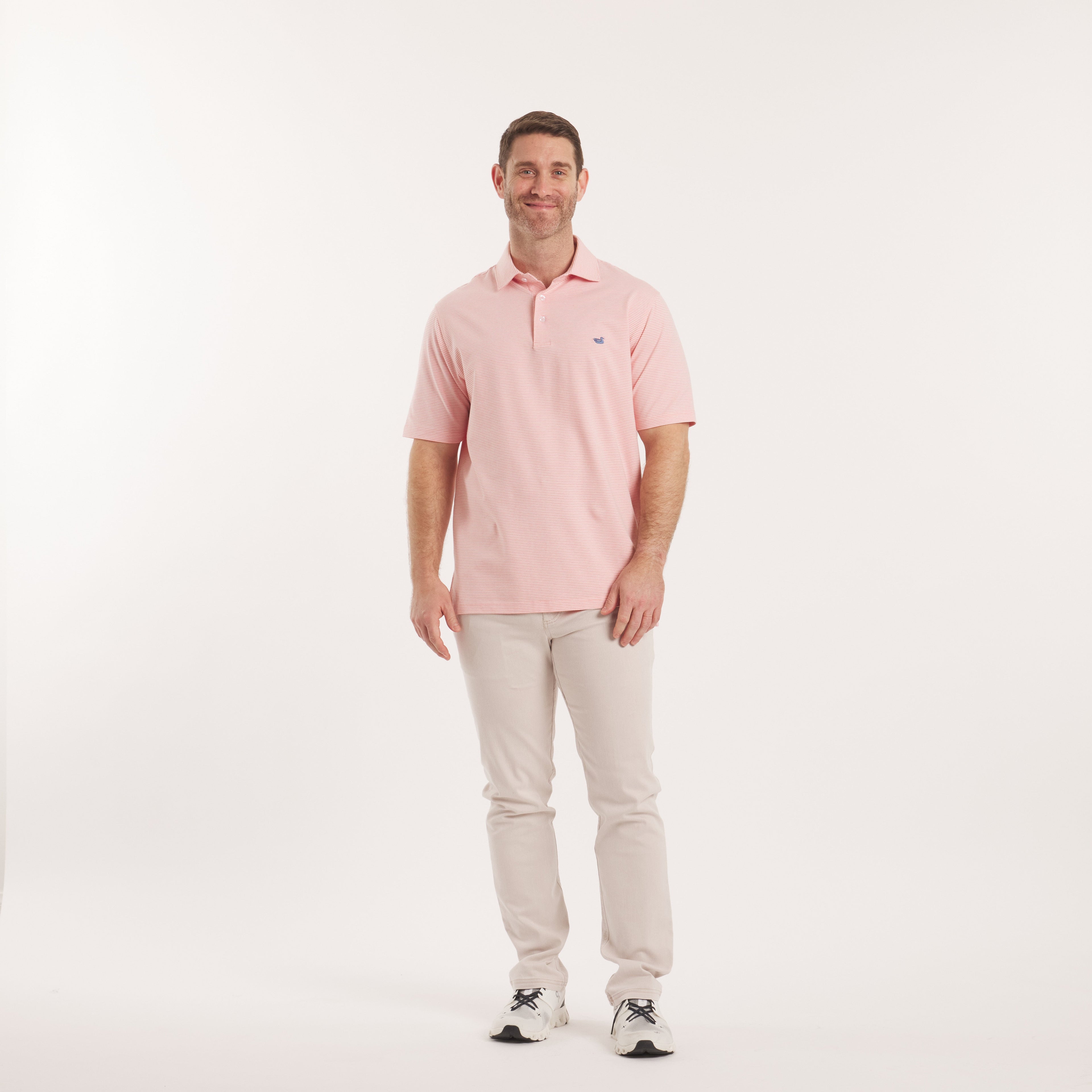 Amagansett Relaxed Polo - Stripe