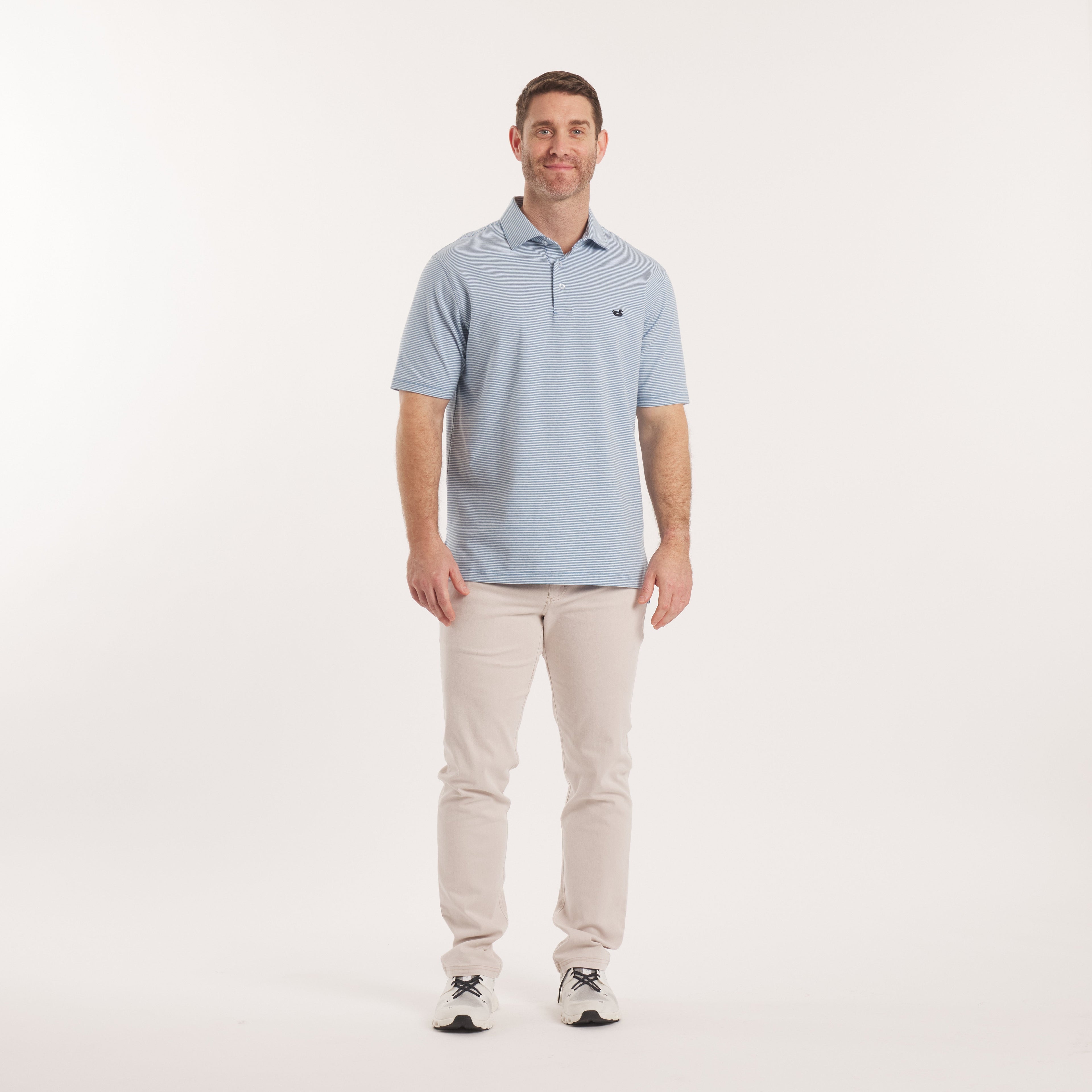Amagansett Relaxed Polo - Stripe