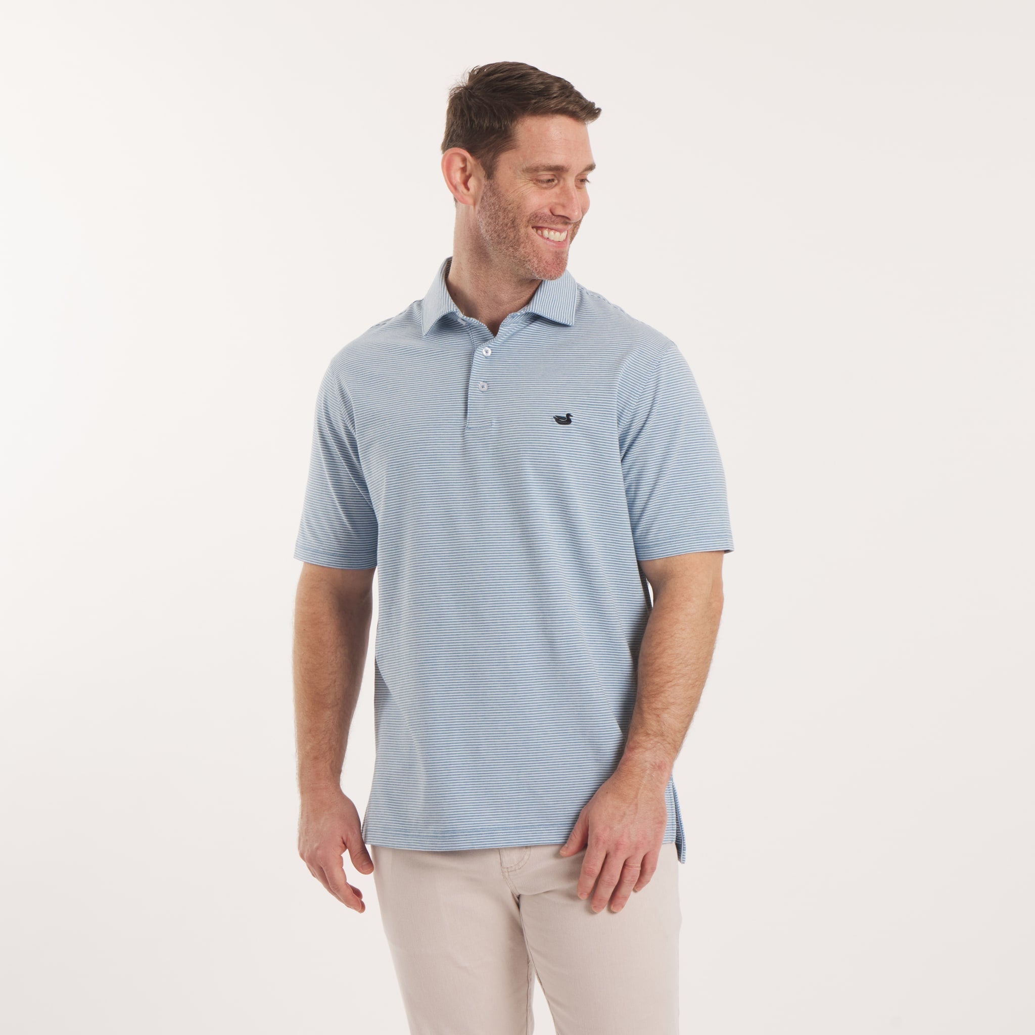 Amagansett Relaxed Polo - Stripe